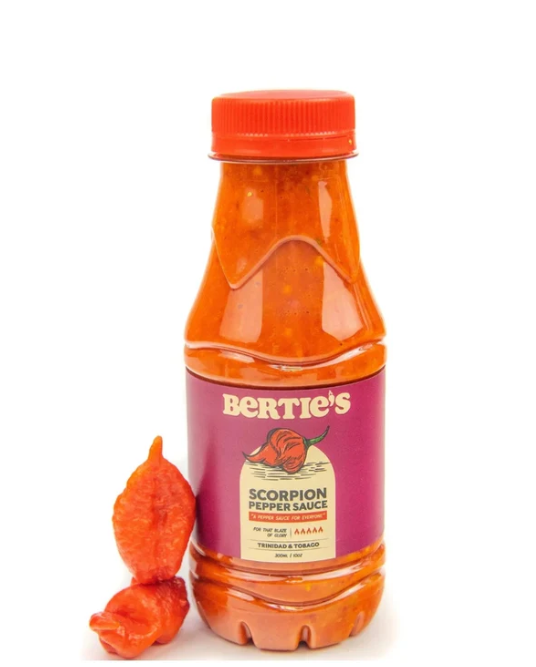 Bertie’s Scorpion Pepper Sauce 300ml